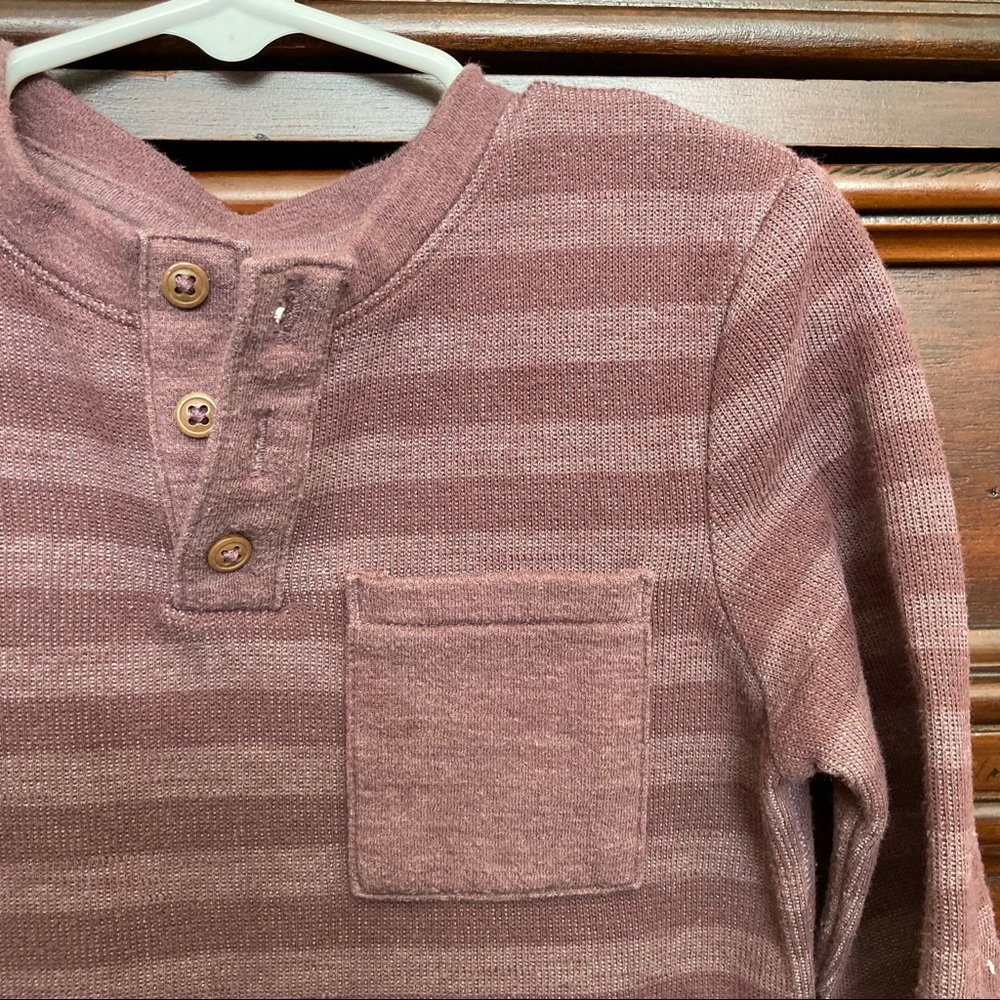 Thermal Henley T-Shirt